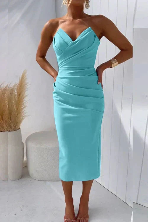 Marion | Backless Midi Dress