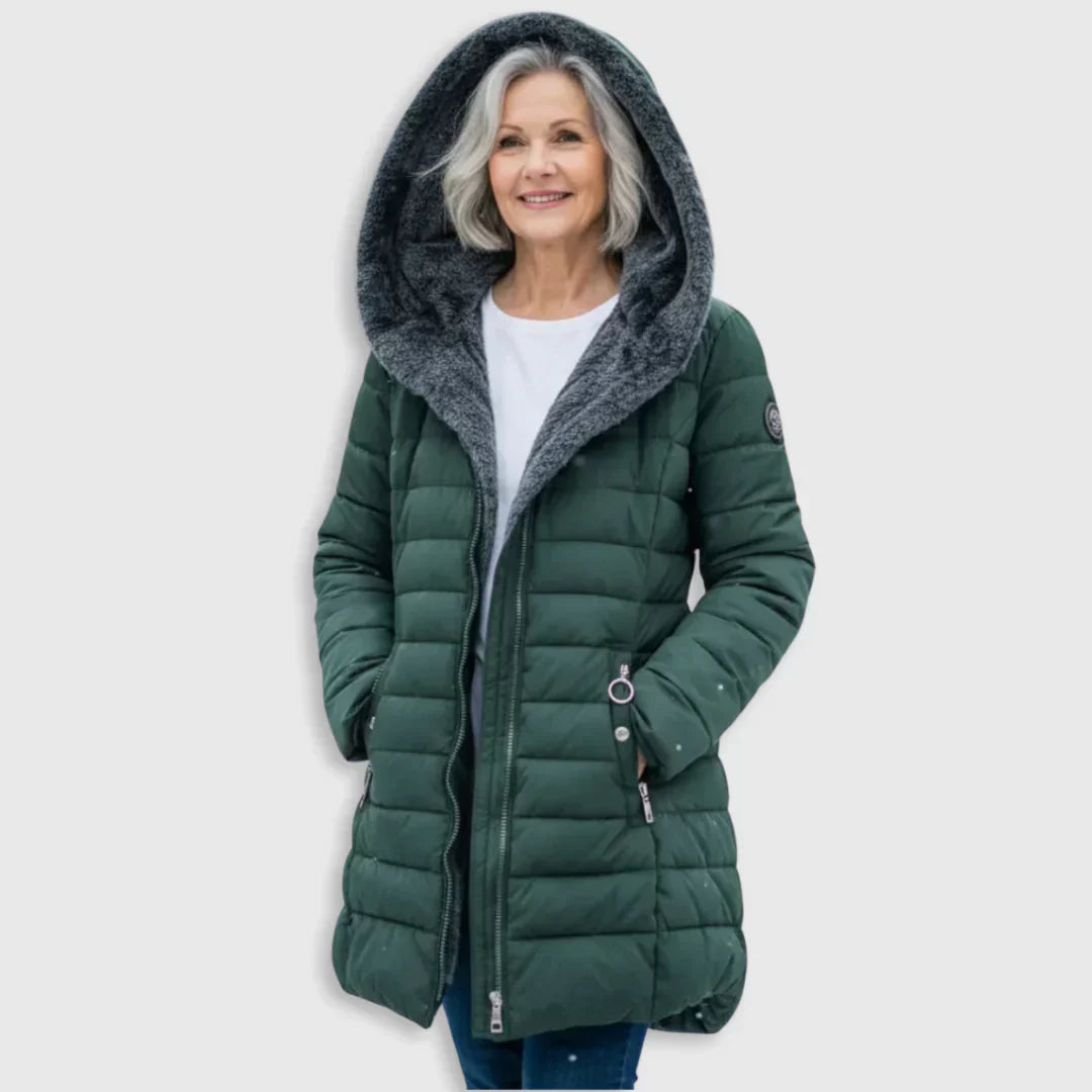 Paula – Quilted Hooded Puffer Coat
