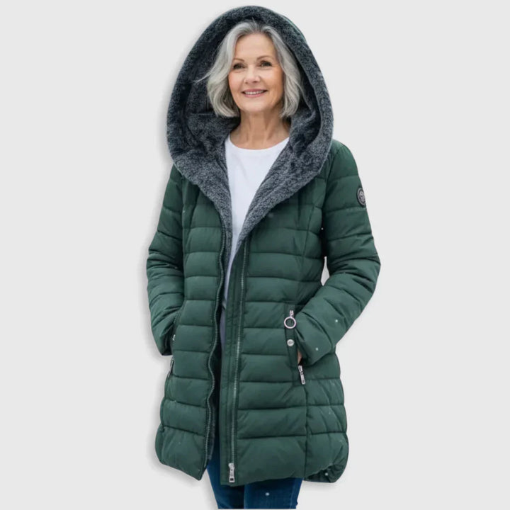Paula – Quilted Hooded Puffer Coat