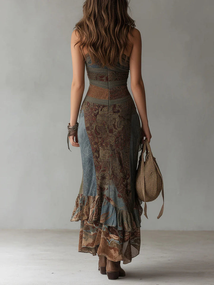 Zula | Asymmetric Boho Maxi Dress