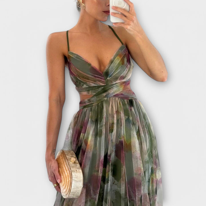 Antonella | Maxi Dress in Knit - Elegant and Shaping