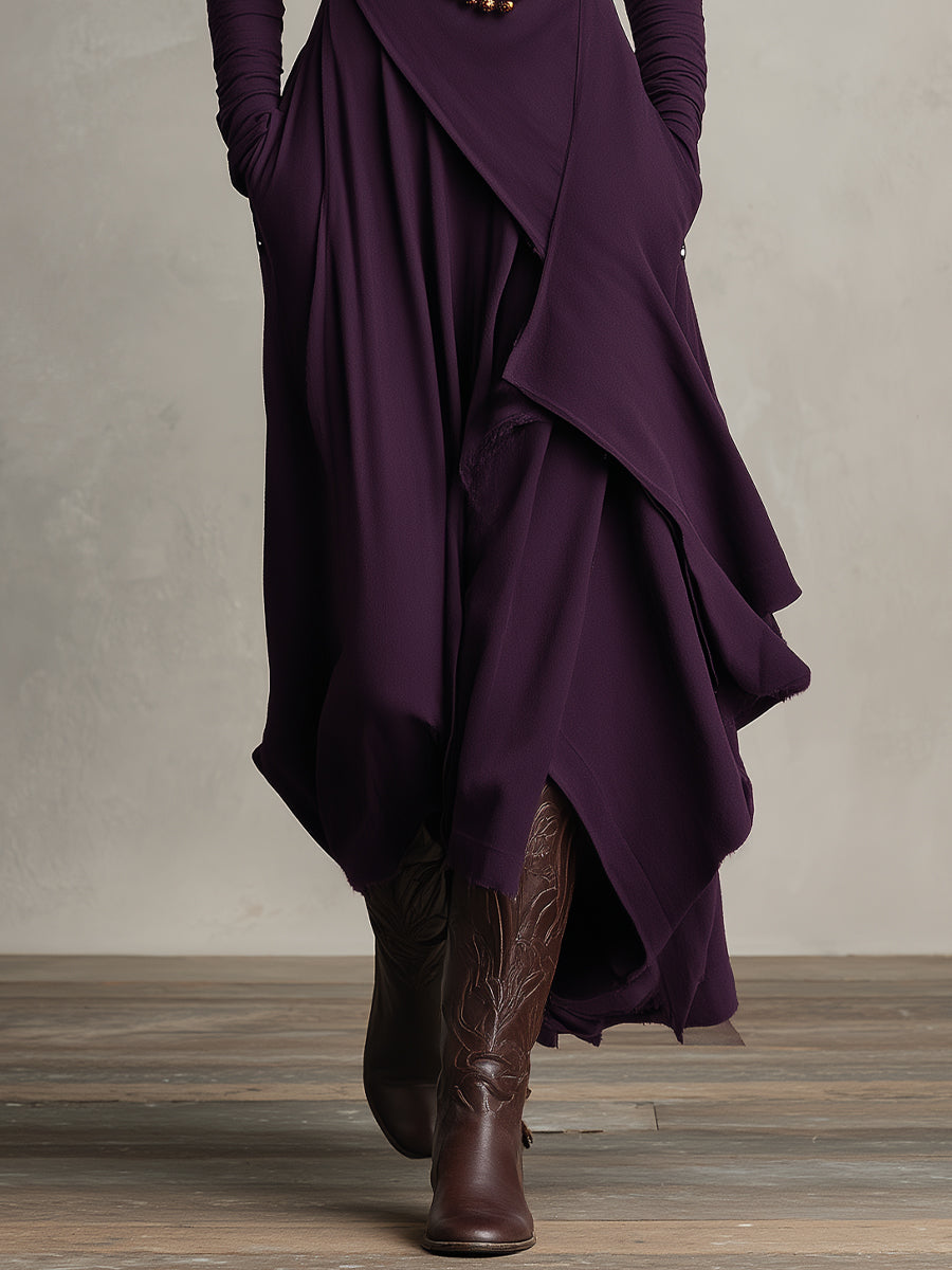 Dakota | Elegant Draped Dress