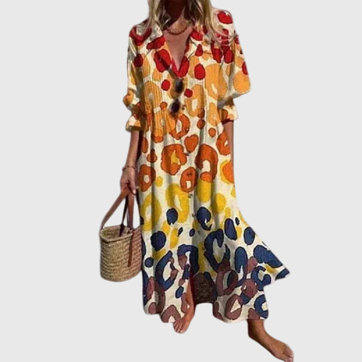 Elsie | Elegant Bohemian Maxi Dress