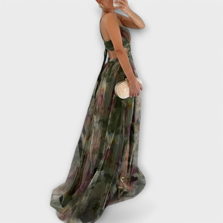 Antonella | Maxi Dress in Knit - Elegant and Shaping