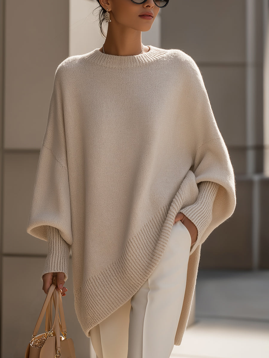 Paisley | Oversized Poncho Sweater