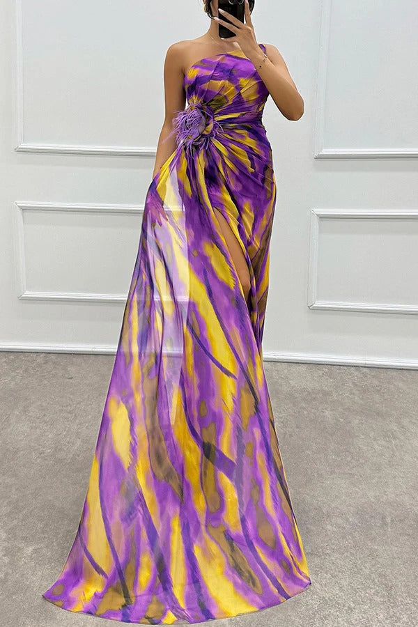 Cinder | Vibrant Draped Dress
