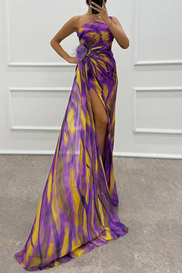 Cinder | Vibrant Draped Dress