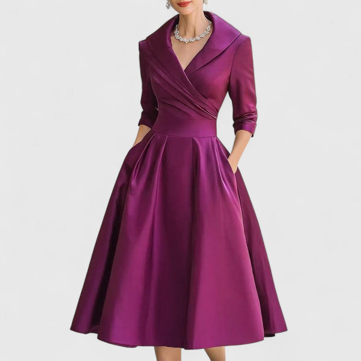 Ariel | Elegant Midi Dress