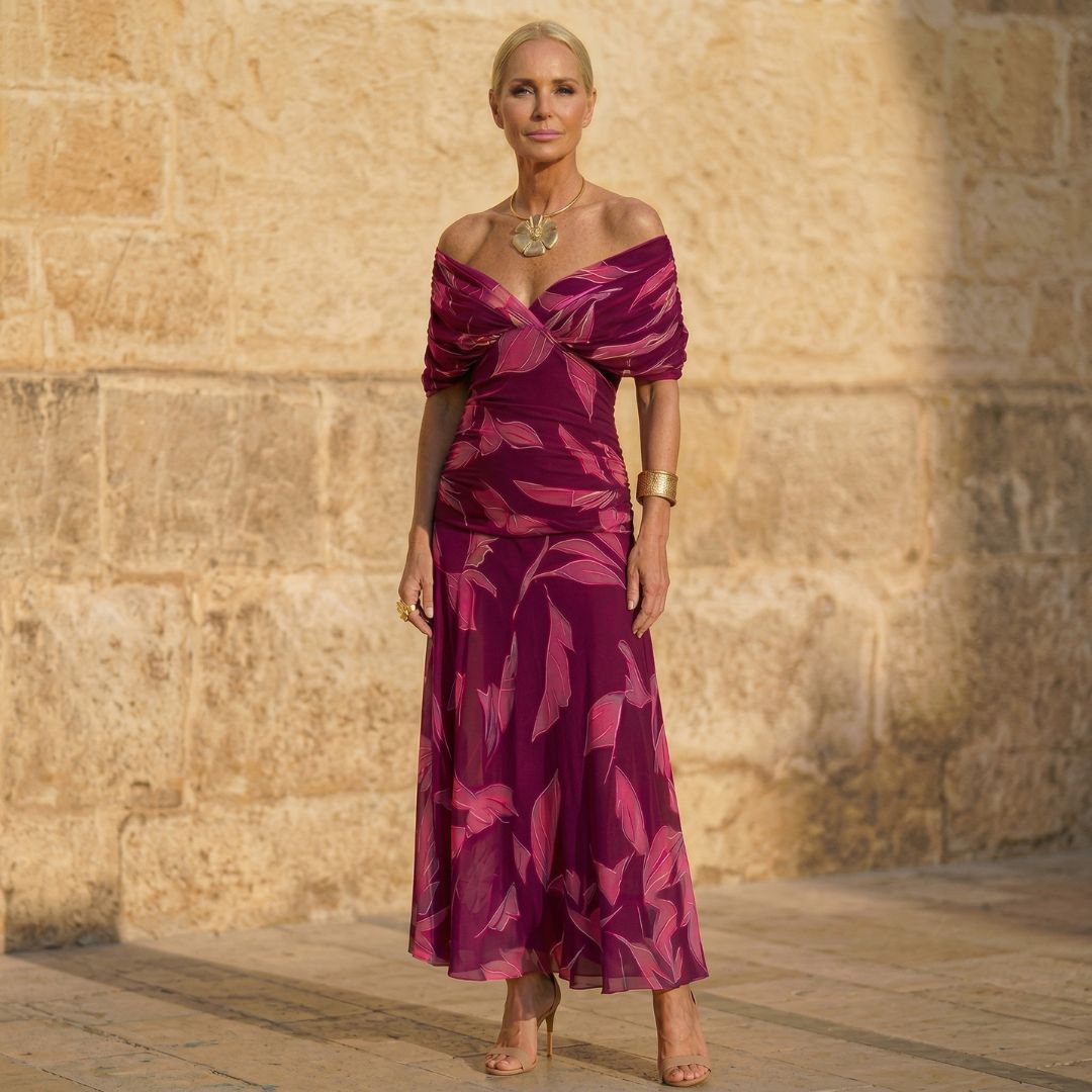 Patience | Elegant Leaf Dress