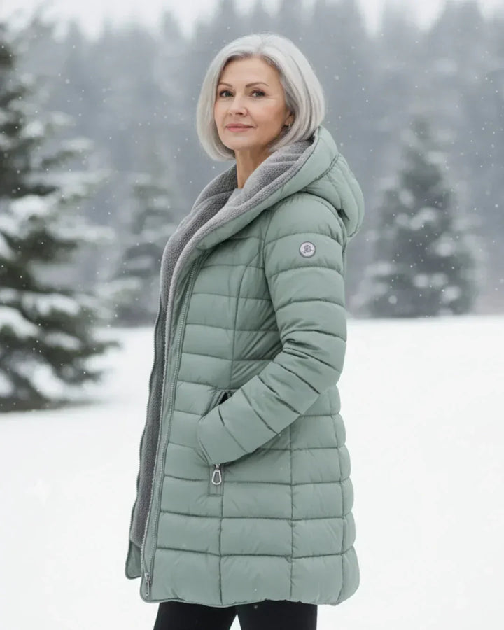 Paula – Quilted Hooded Puffer Coat