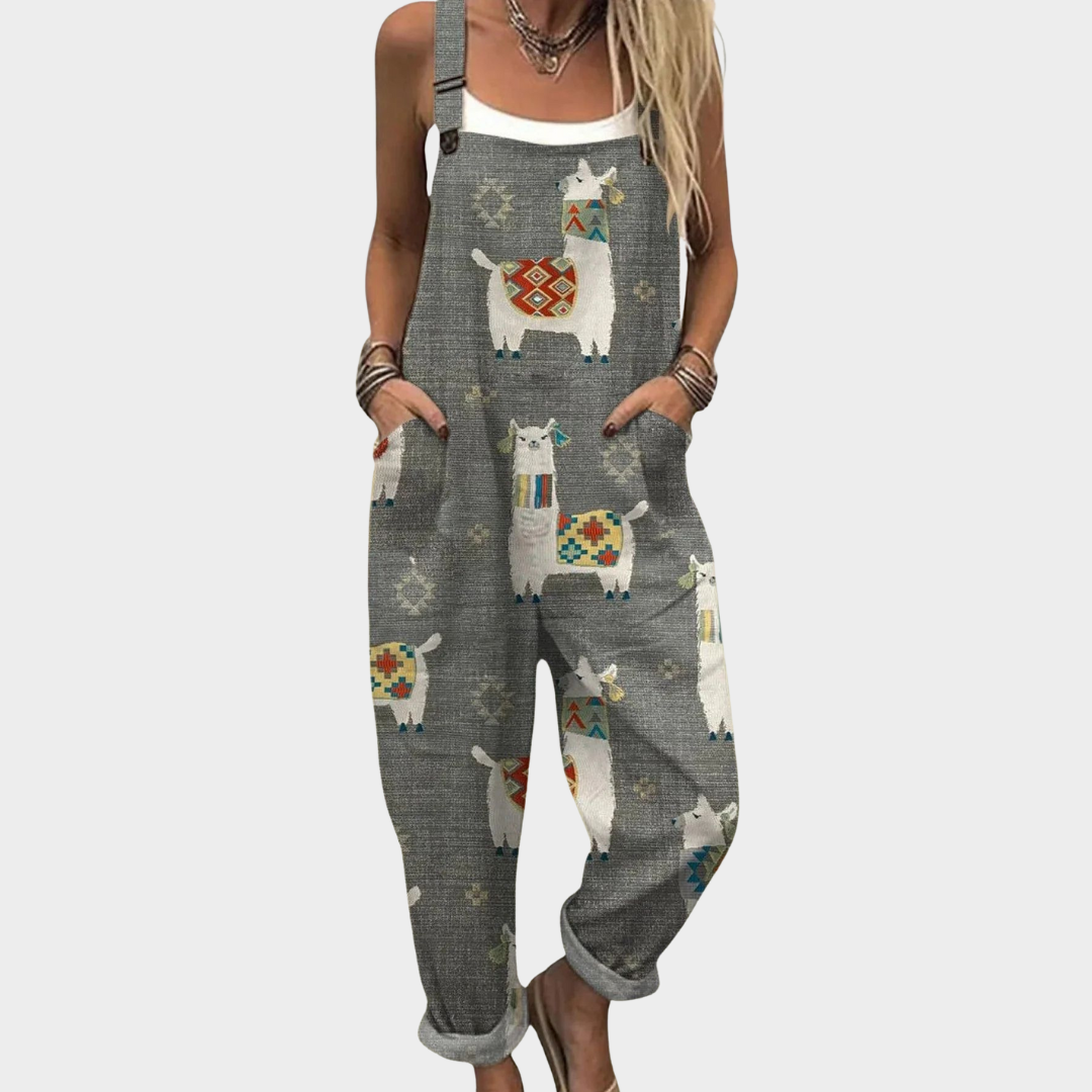 Etta | Dove Gray Overalls