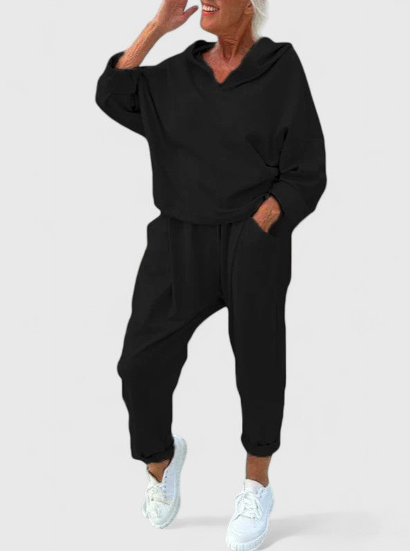 Whitley | Comfortable Hooded Sweatshirt Set
