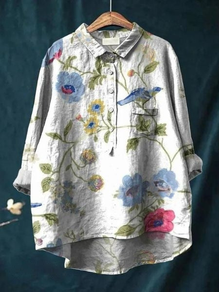 Margery | Floral Blouse