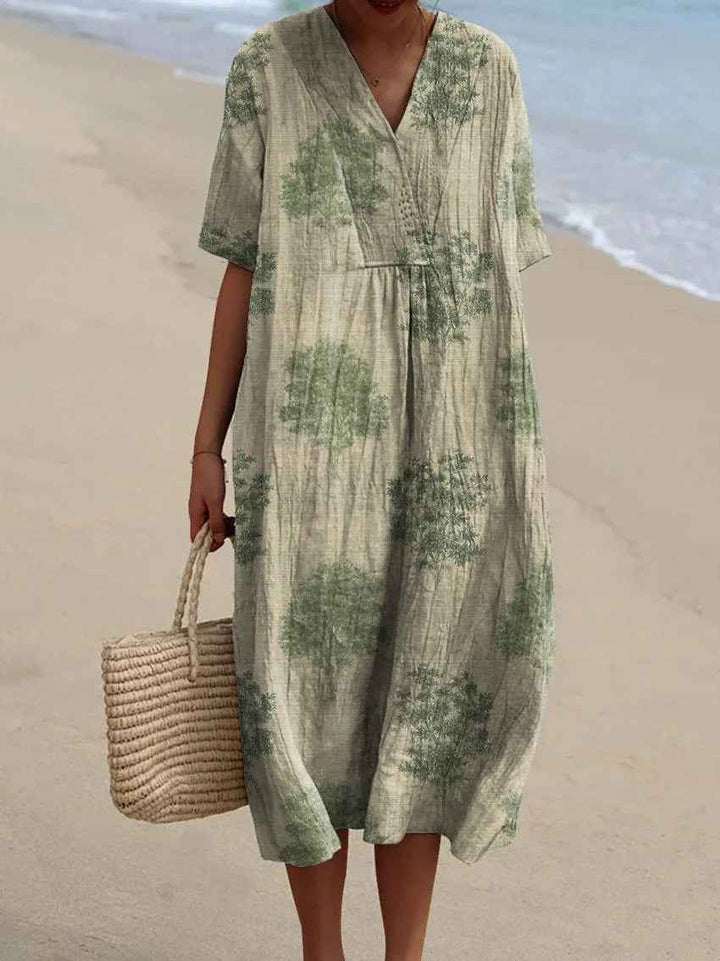 Audrey | Floral Comfort Maxi Dress