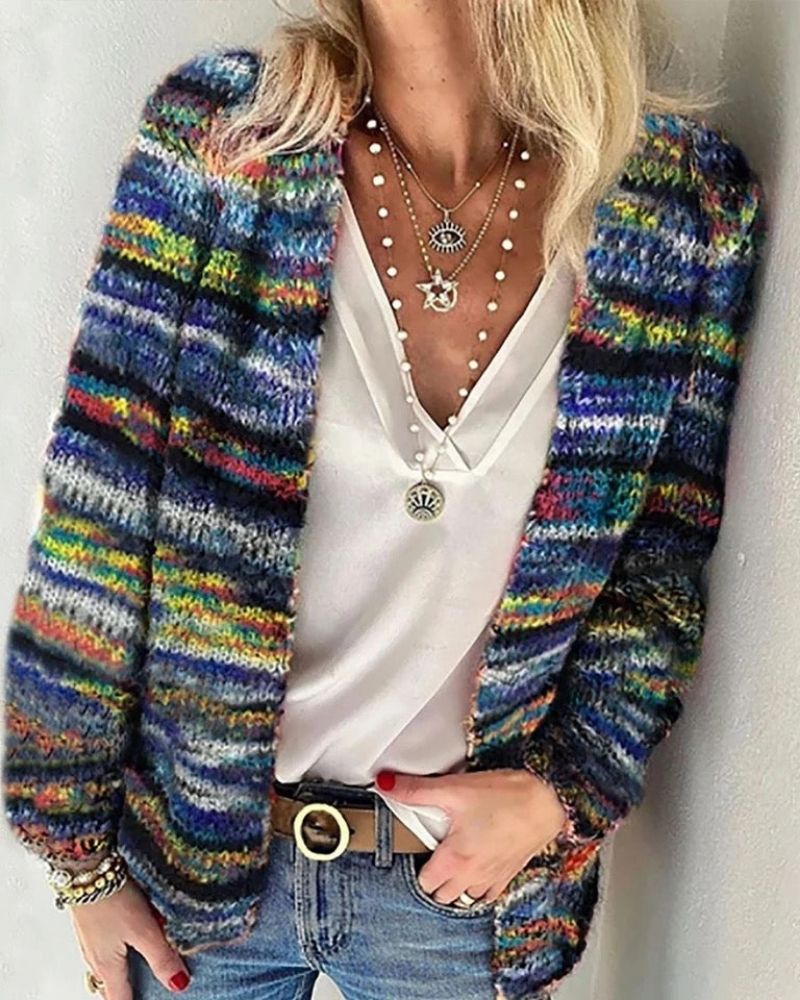 Lela | Colorful Cardigan