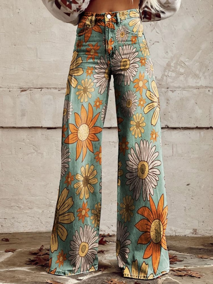 Nettie | Palazzo Pants Floral