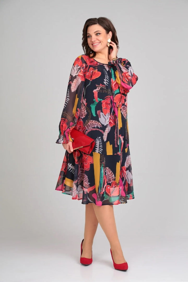 Carmen | Modern Floral Dress