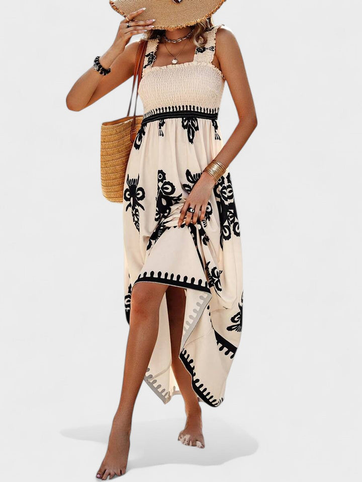 Avery | Maxi Dress with Smocked Bodice