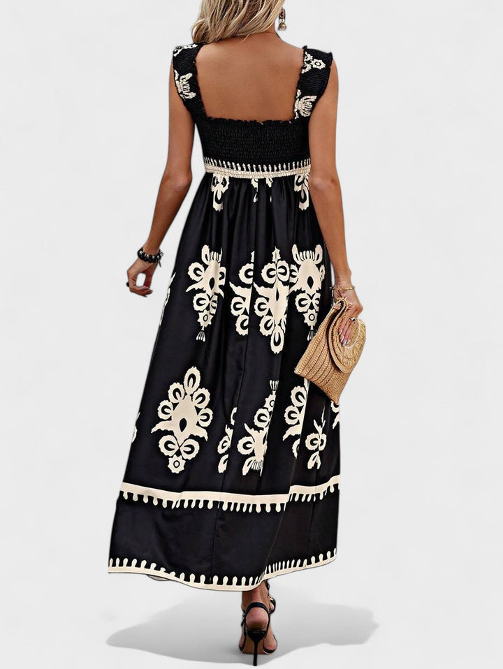 Avery | Maxi Dress with Smocked Bodice