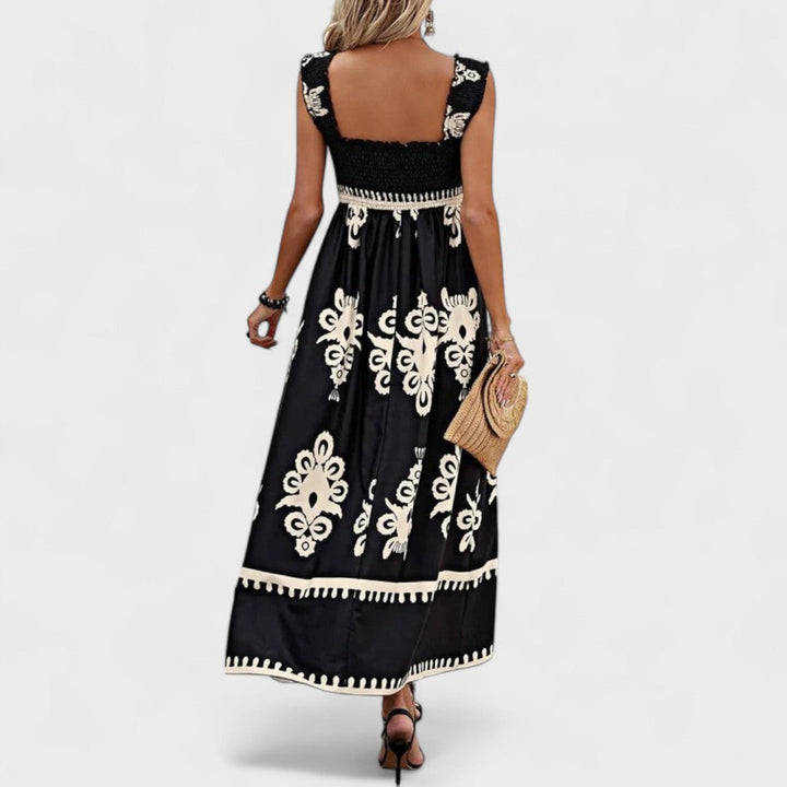 Dayanara | Handmade Dress with Handcrafted Embroidery