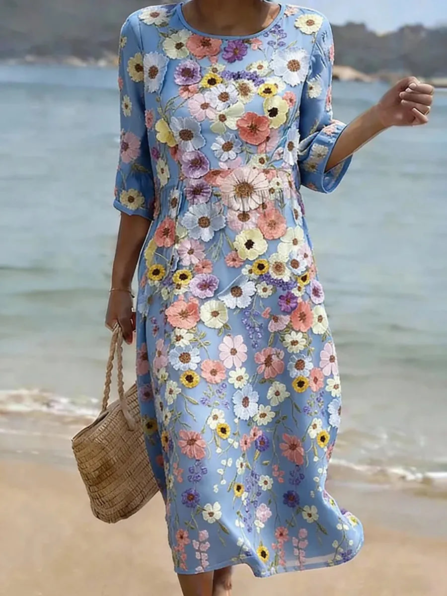 Mavourneen | Elegant Floral Dress