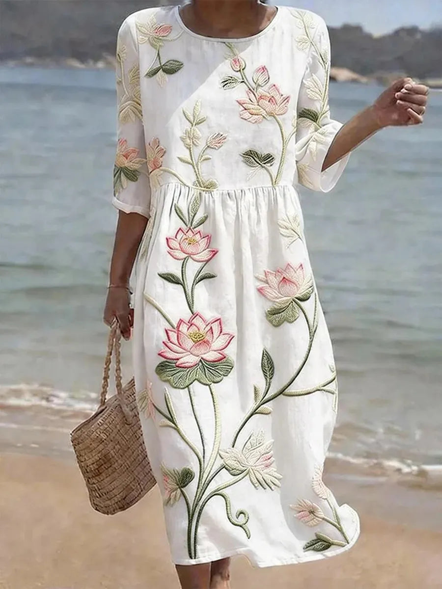 Elinor | Elegant Floral Dress
