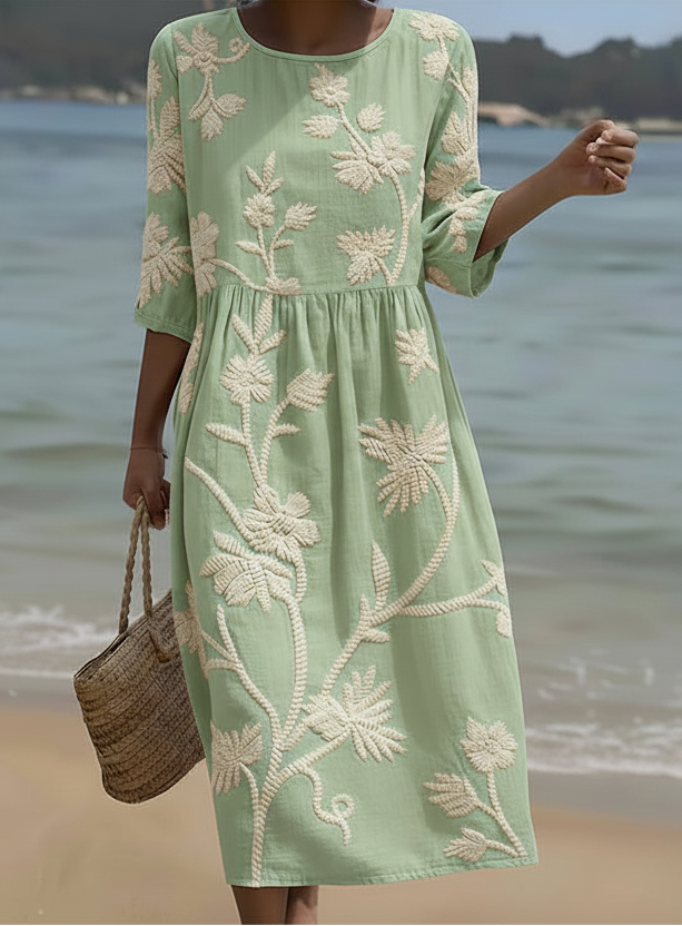 Terry | Elegant Floral Dress