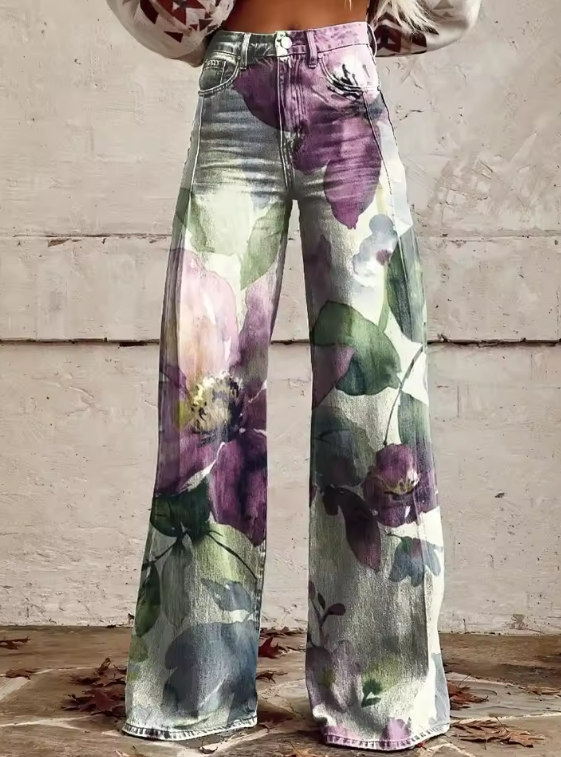 Kyleigh | Boho Retro Chic Pants