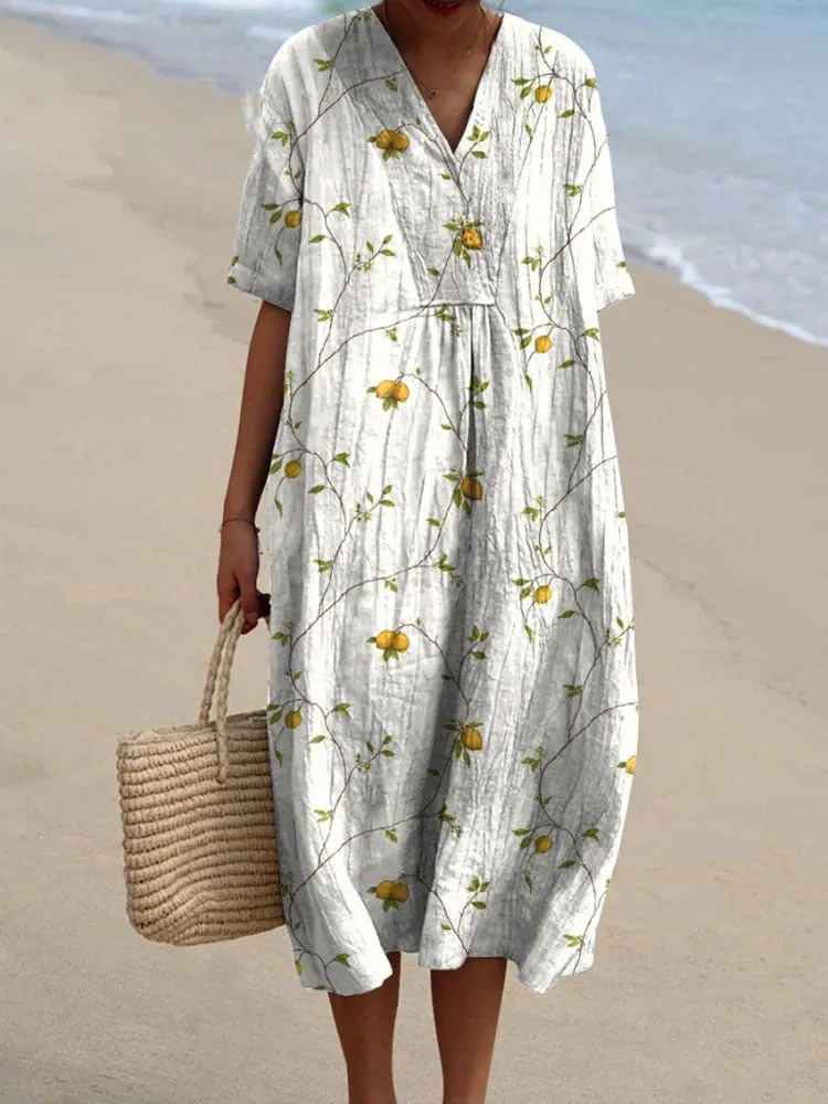 Audrey | Floral Comfort Maxi Dress
