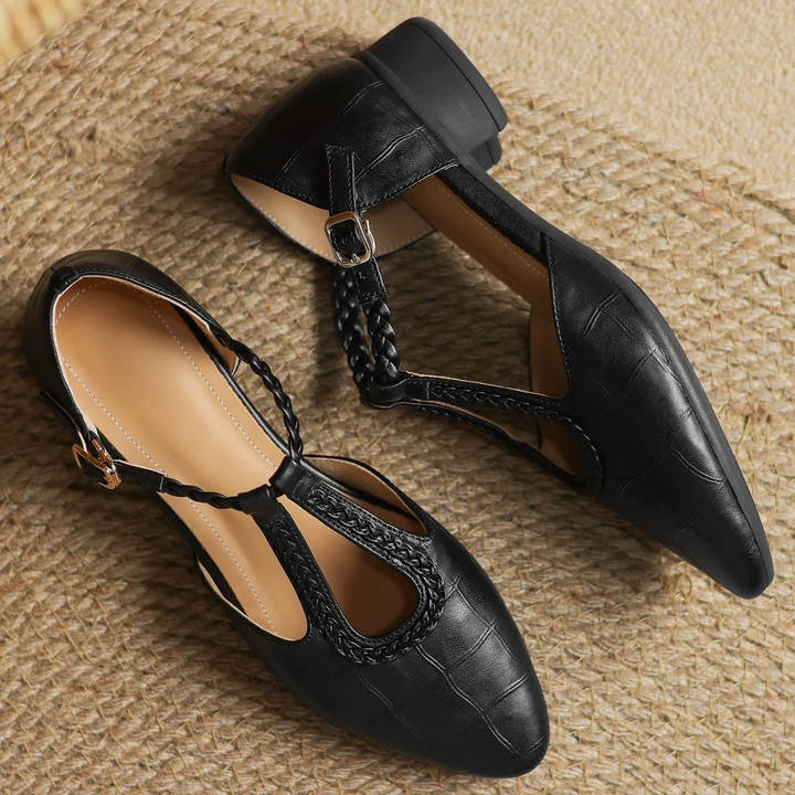 Henrietta | Leather Mary Janes