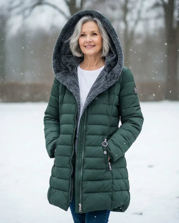 Paula – Quilted Hooded Puffer Coat