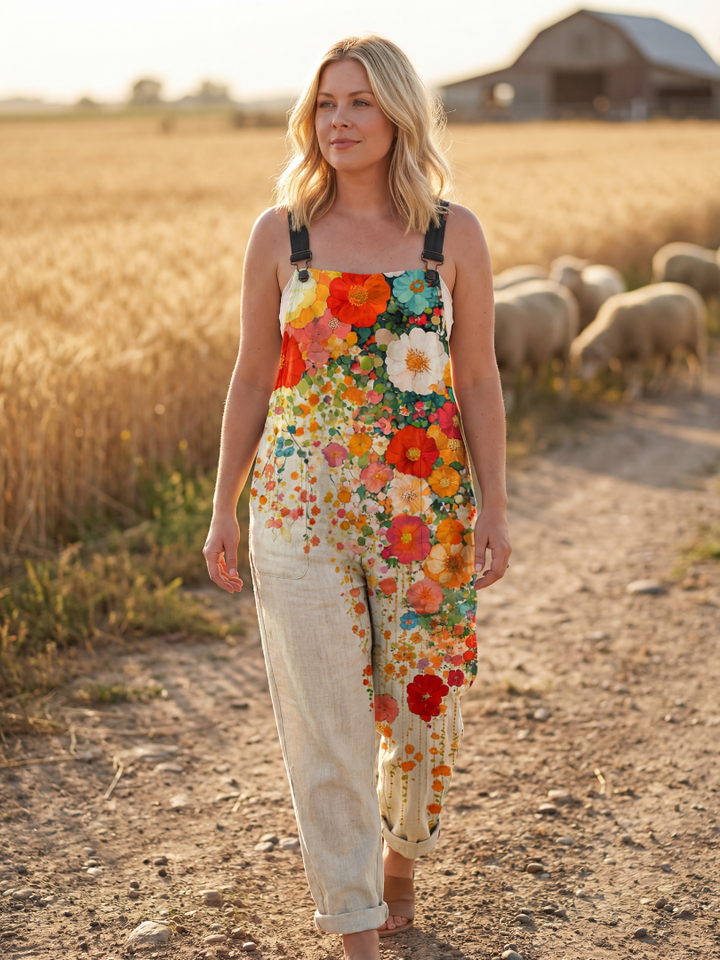 Gracelyn | Floral Relaxed Jumpsuit