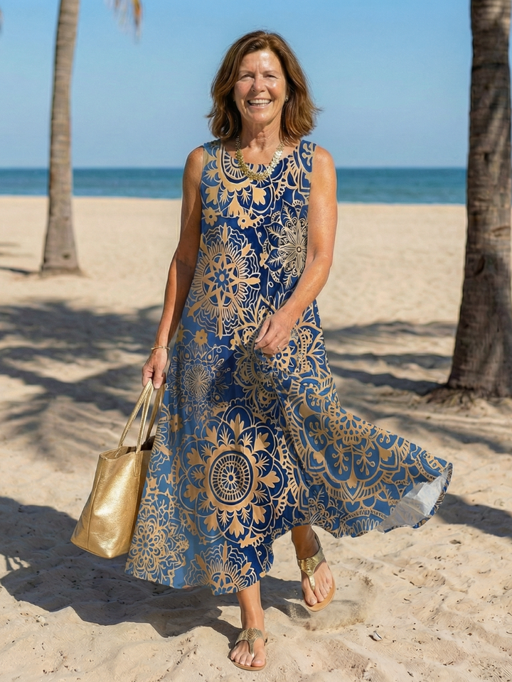 Carmen | Open Air Midi Dress