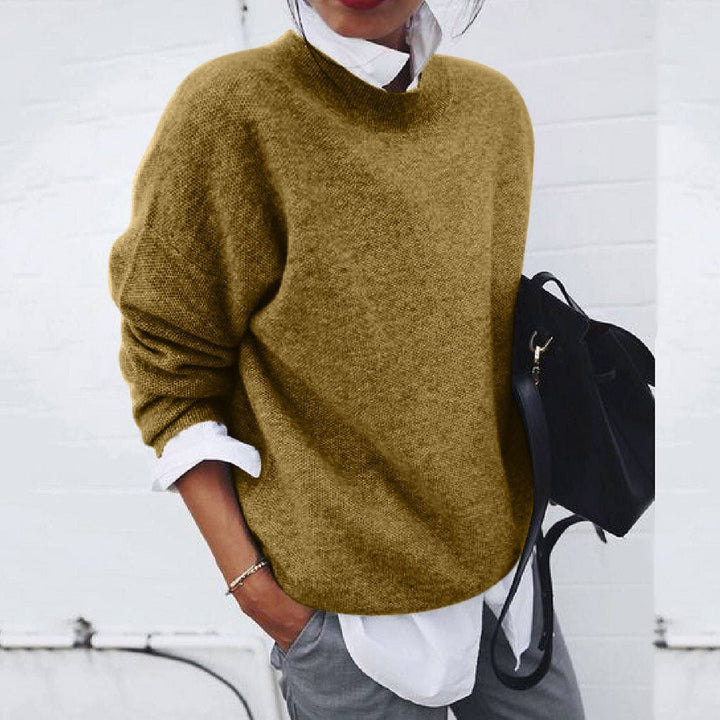 Shannon – Soft Knit Relaxed Crew Neck Sweater