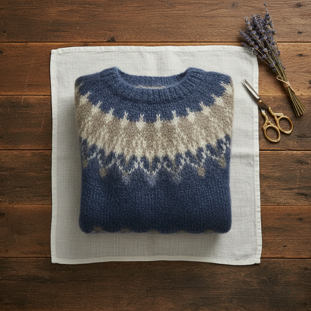 Naomi – Fair Isle Knit Sweater