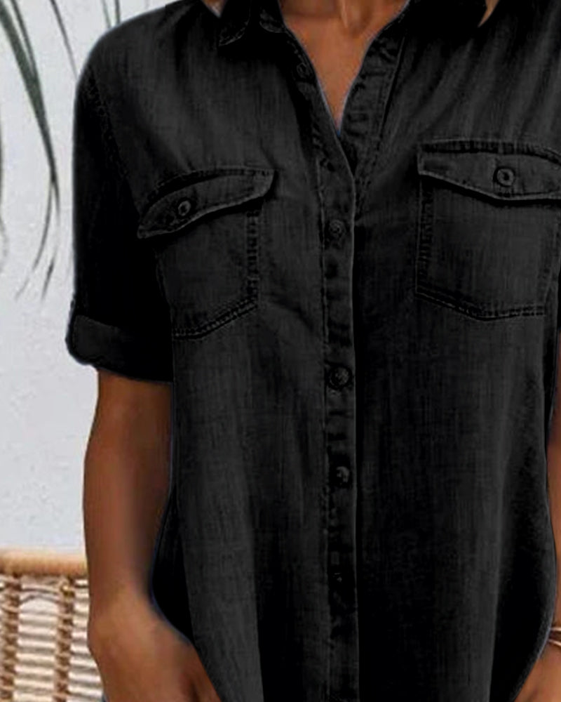 Wisdom | Lightweight Denim-Look Dress