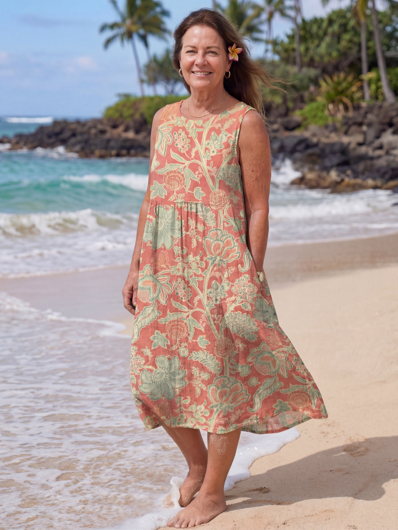 Larissa | Beach Midi Dress