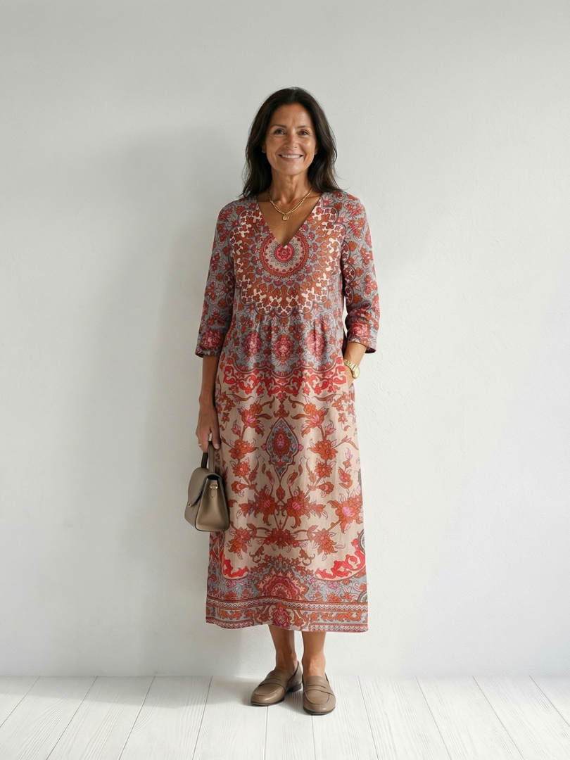 Sondra | Balanced Fit Midi Dress