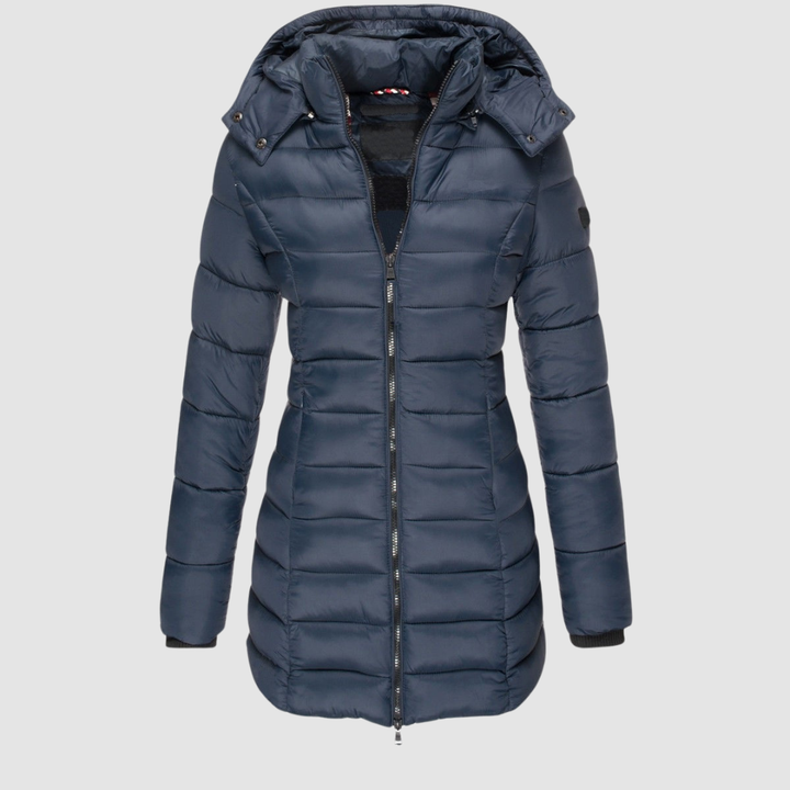 Jeanette – Elegant Quilted Puffer Coat
