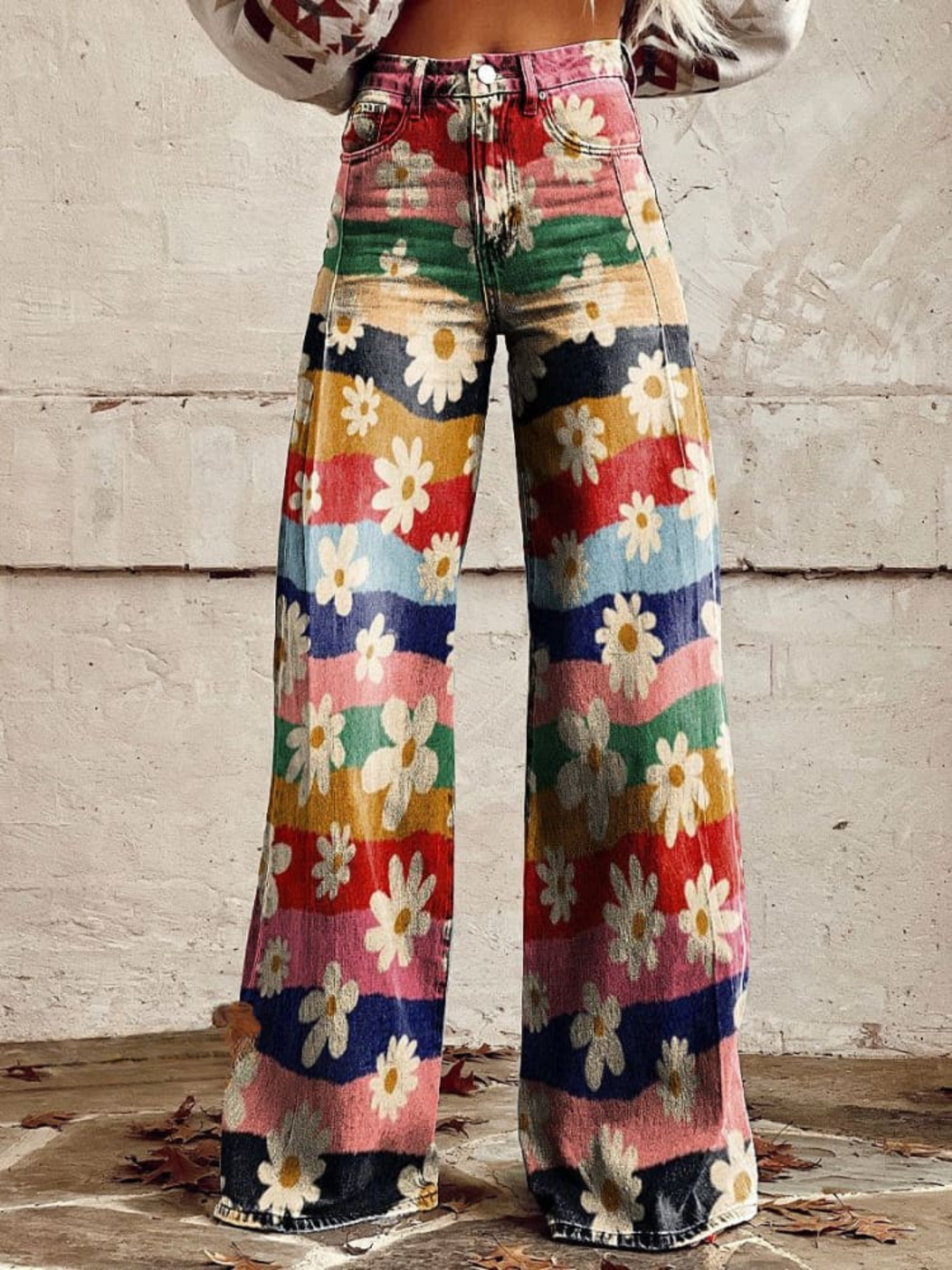 Kailani | Elegant Floral Pants