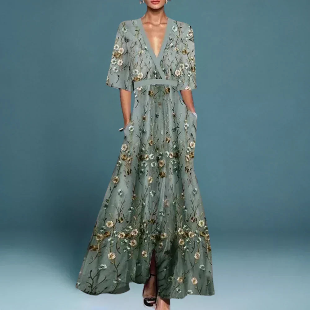 Ruby | Floral Maxi Dress