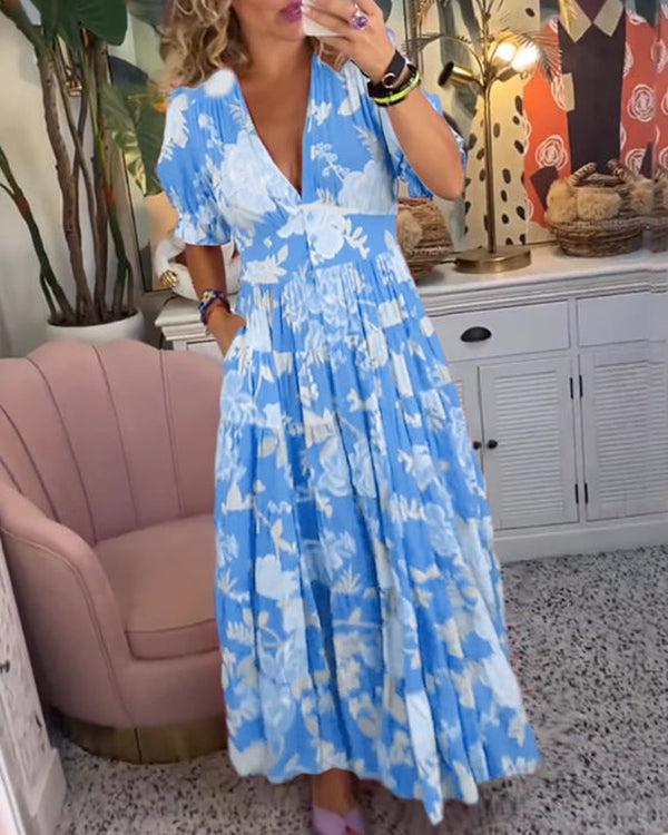 Eden | Vibrant Floral Dress