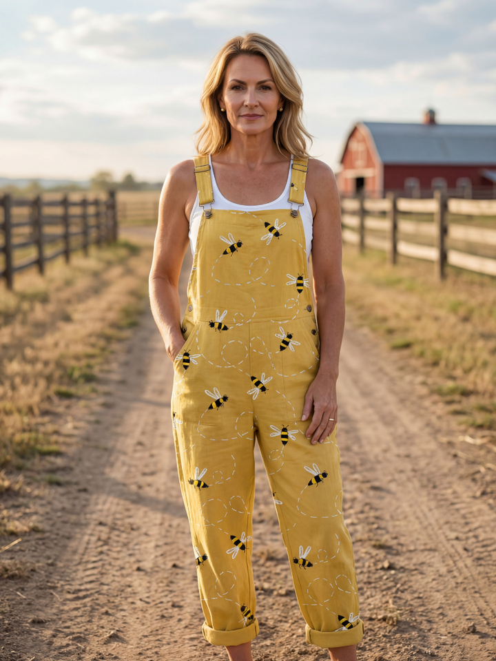 Jordan | Light Honeybee Jumpsuit