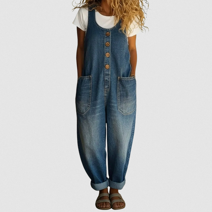 Roxana | Vintage Denim Jumpsuit