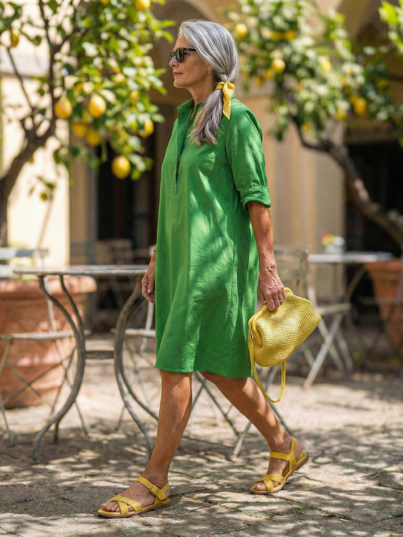 Thora | Morning Garden Dress