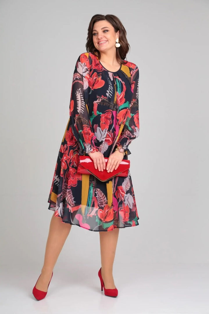Carmen | Modern Floral Dress