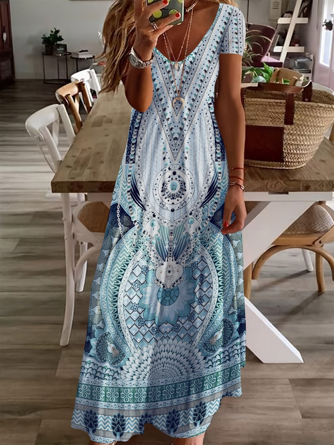 Luella | Artistic Tummy-Flattering Dress