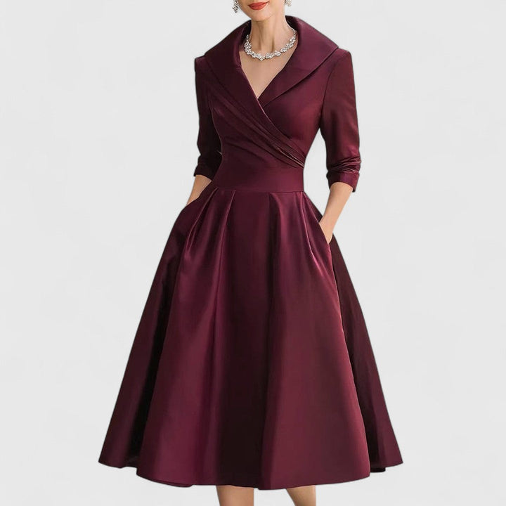 Ariel | Elegant Midi Dress