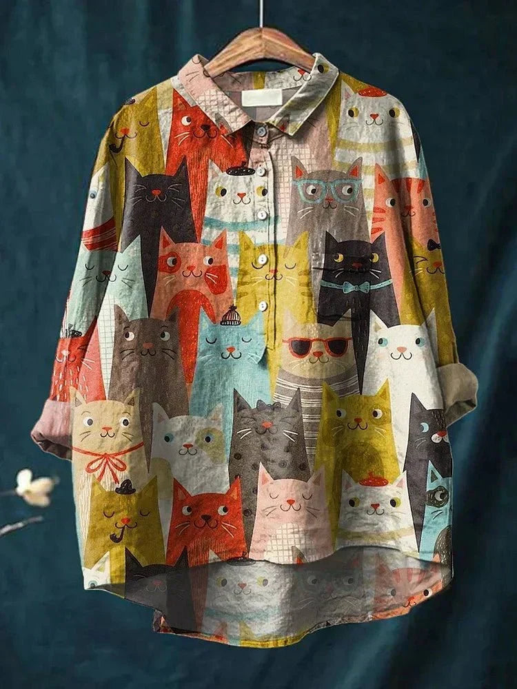 Ashlee | Brooks Playful Print Blouse