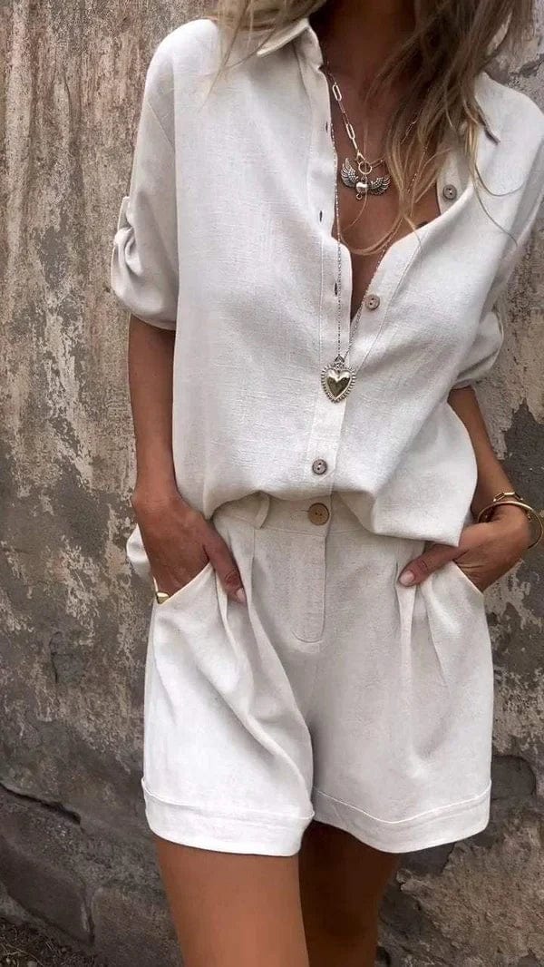 Winona | Set Buttoned Light